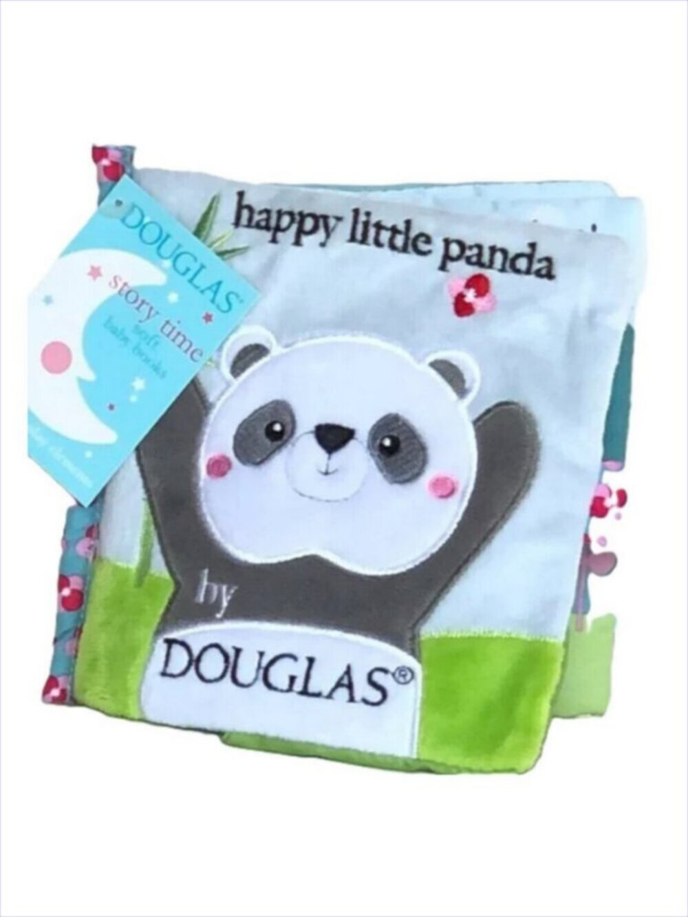 Douglas Baby Soft Plush Activity Book Happy Little Panda New w/ Tag Age 0+